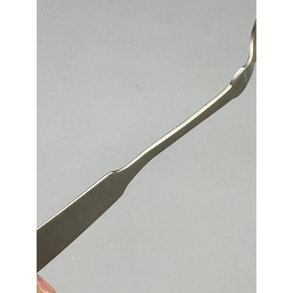 Mid to Late 1800's Tea Spoon Fiddle Pattern French Tipped Meriden Britannia